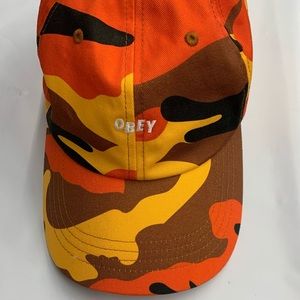 Obey Camo Hat